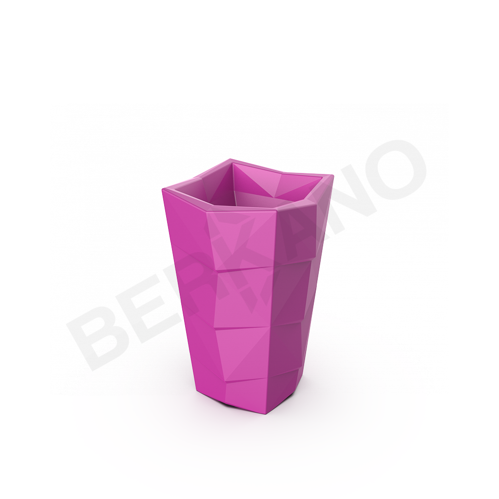 Кашпо Agava 70 DB фиолетового цвета - фото 1