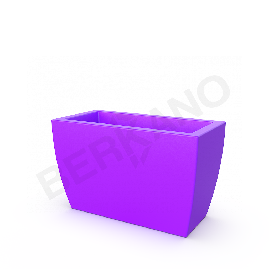 Кашпо Tenero 50H DB сиреневого цвета - фото 1
