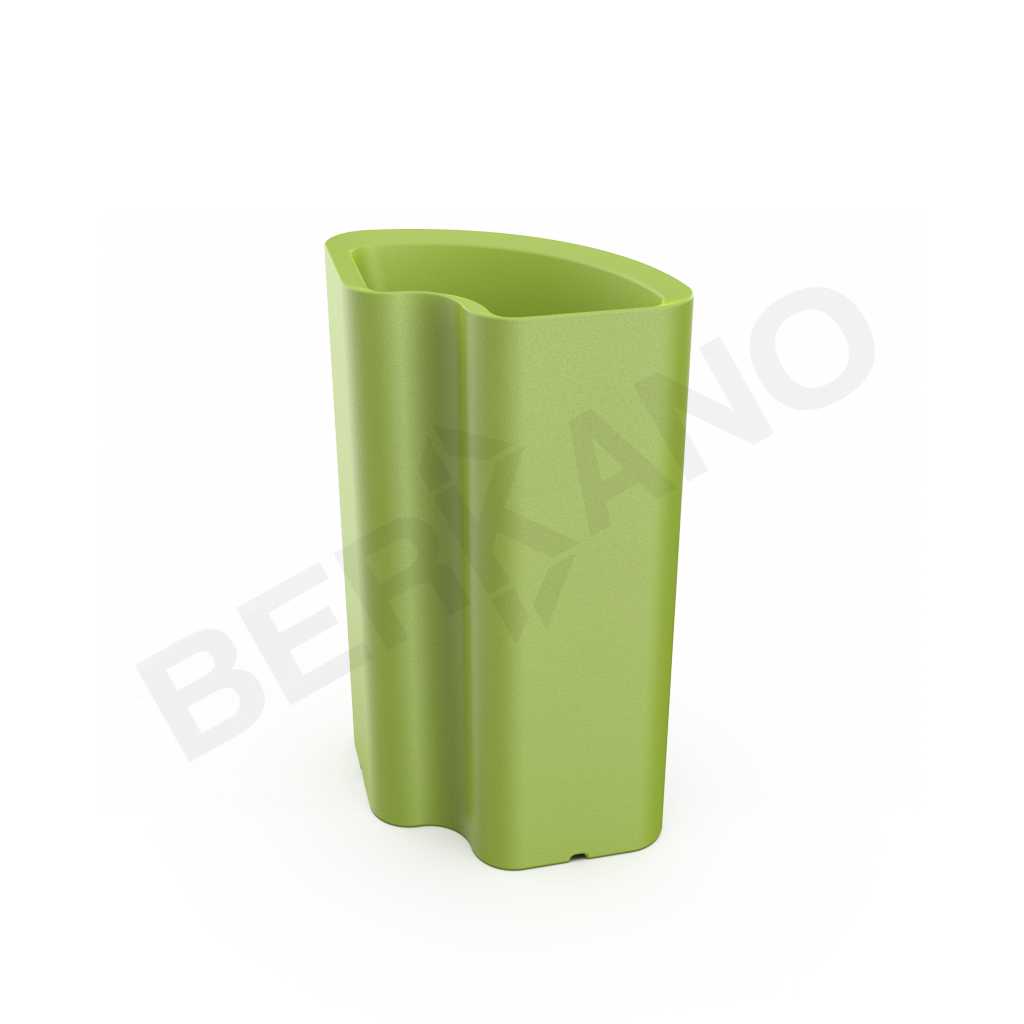 Кашпо Vittorio 80an DB зеленого цвета - фото 1
