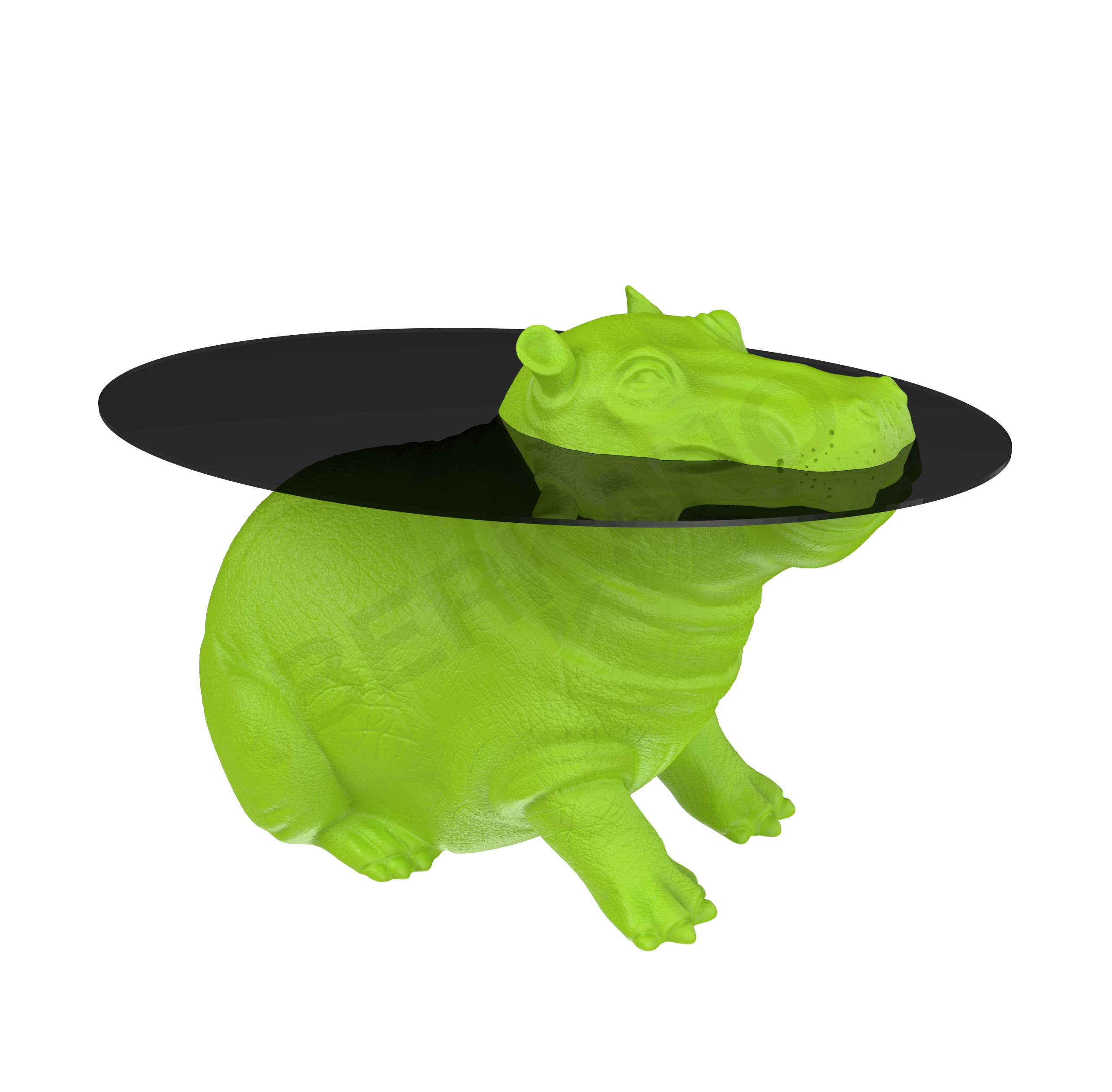 Стол HIPPO зеленого цвета - фото 1