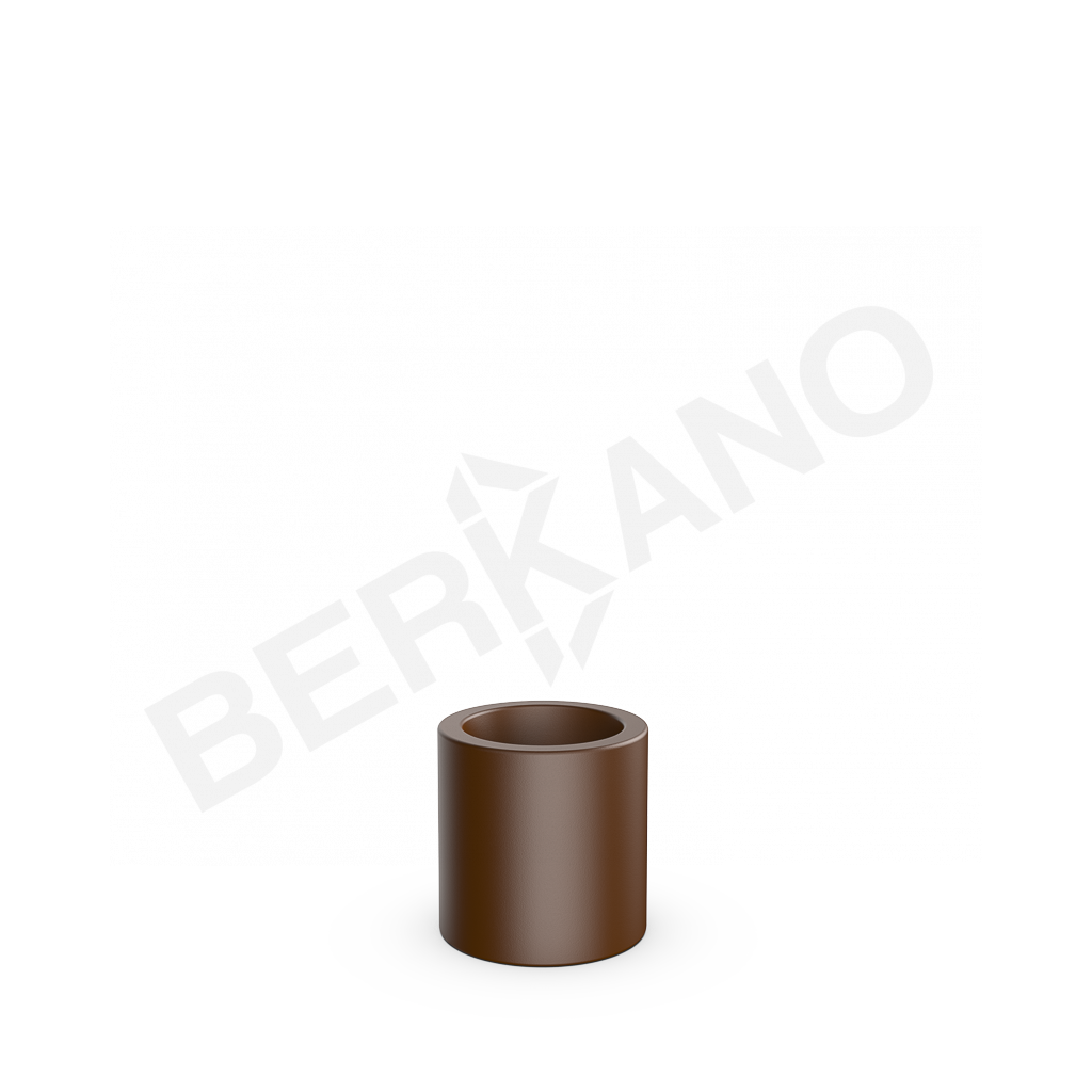 Кашпо Cilindro 30 DB коричневого цвета - фото 1