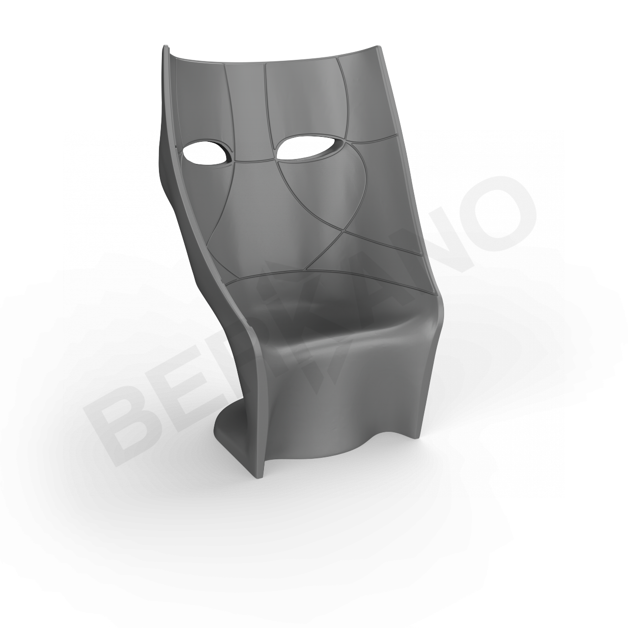 Кресло SOMF M Coal Black - фото 2