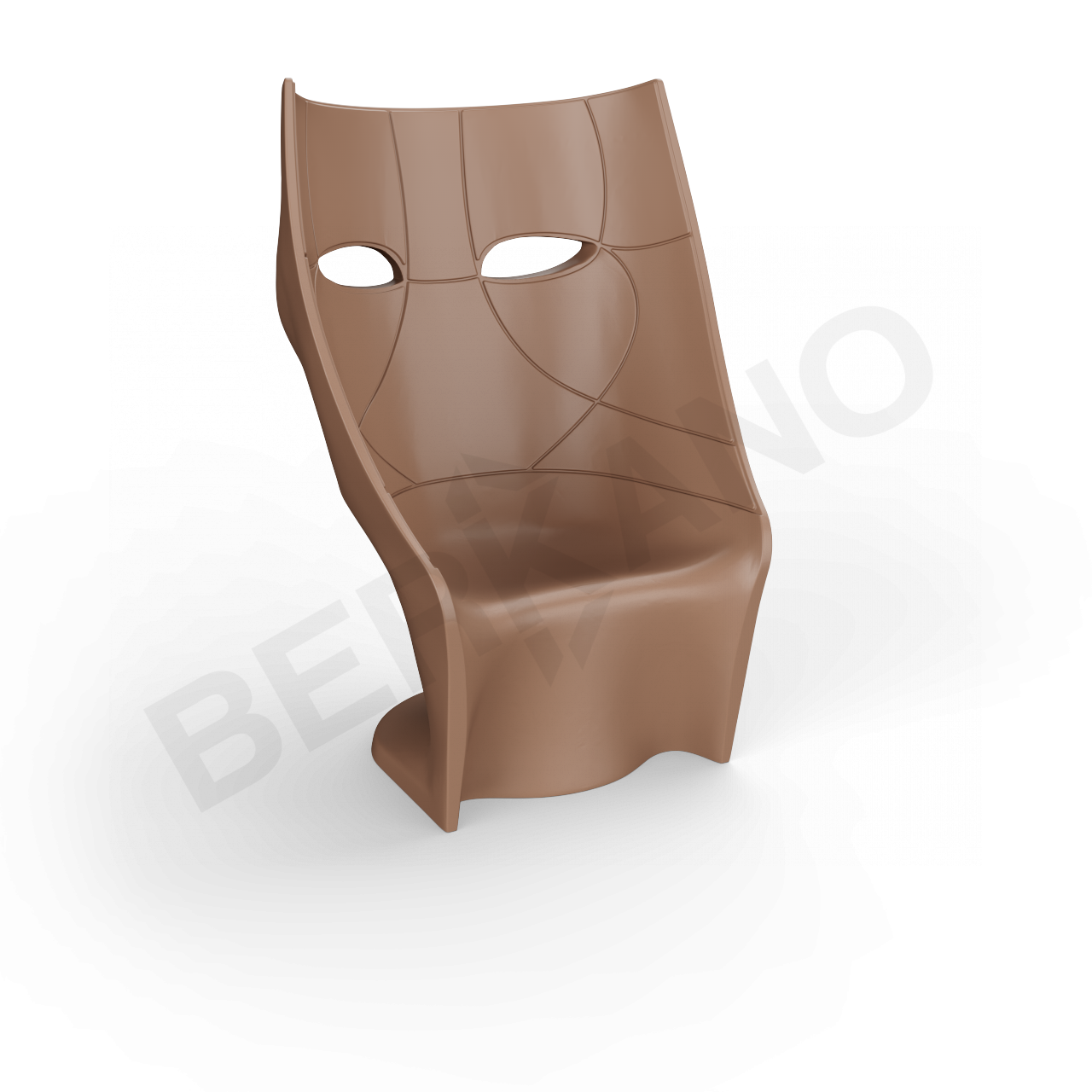 Кресло SOMF M Brown - фото 2