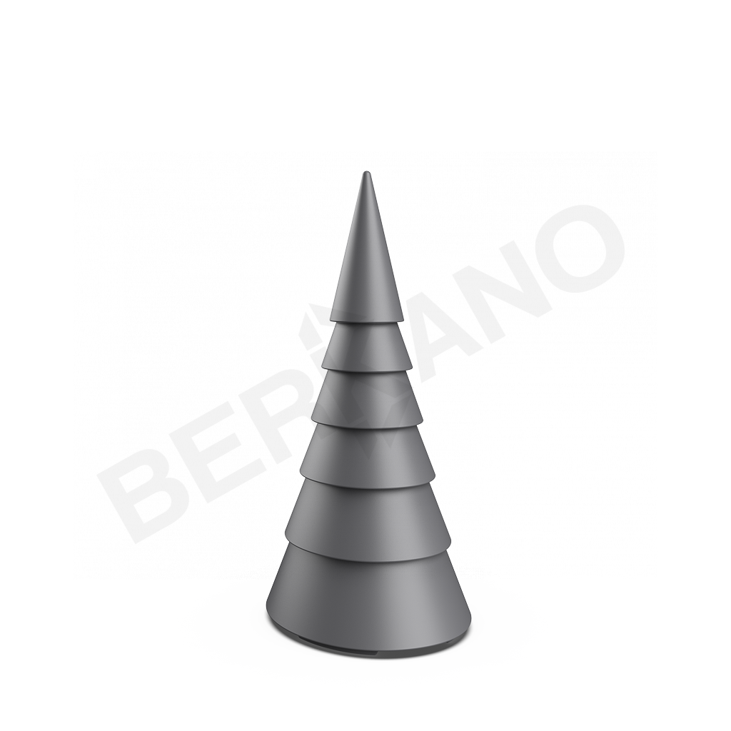 Ёлка Eiswald 2,0 графитового цвета - фото 1