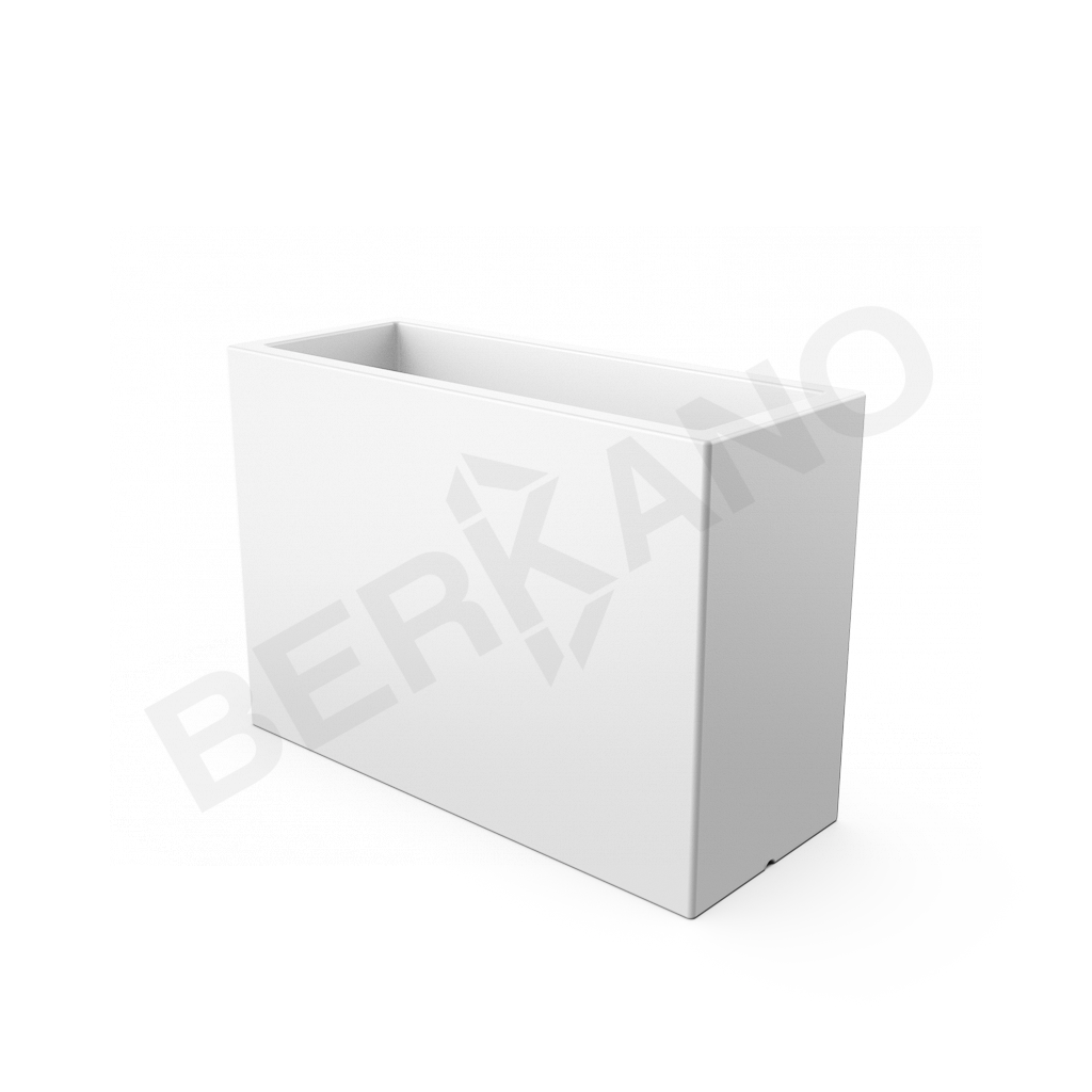 Кашпо Cubric 100*70 DB белого цвета