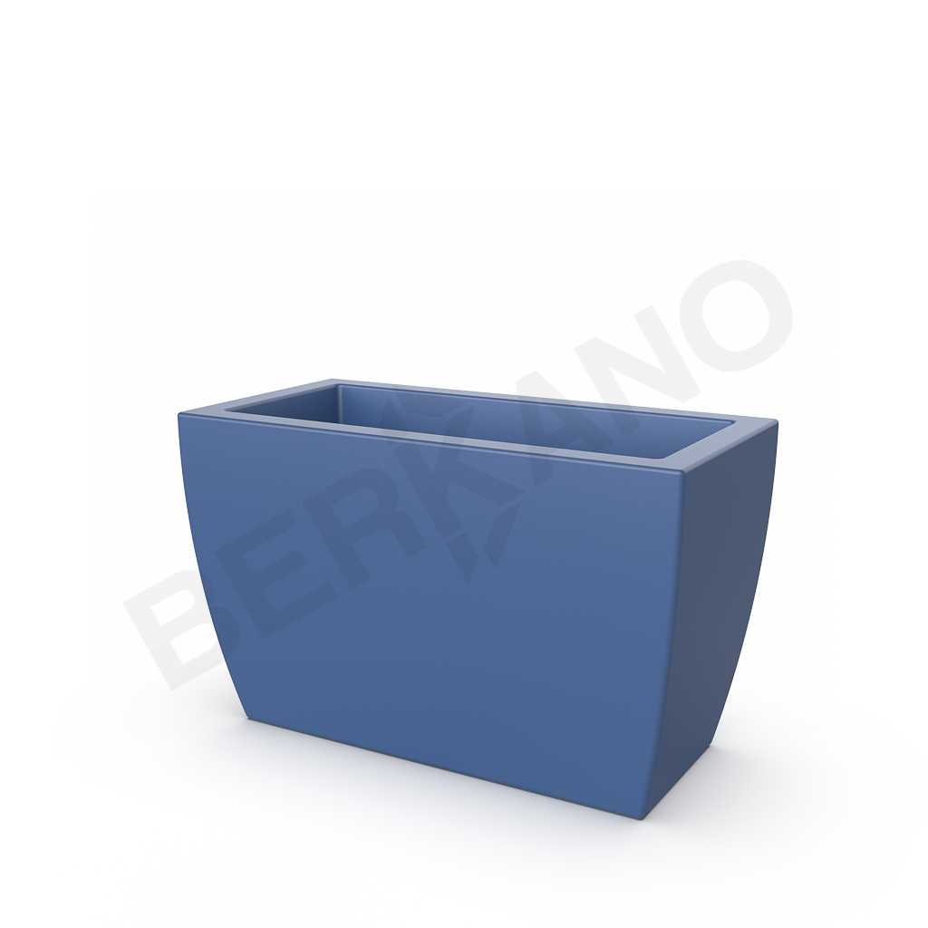 Кашпо Tenero 50H DB синего цвета - фото 1