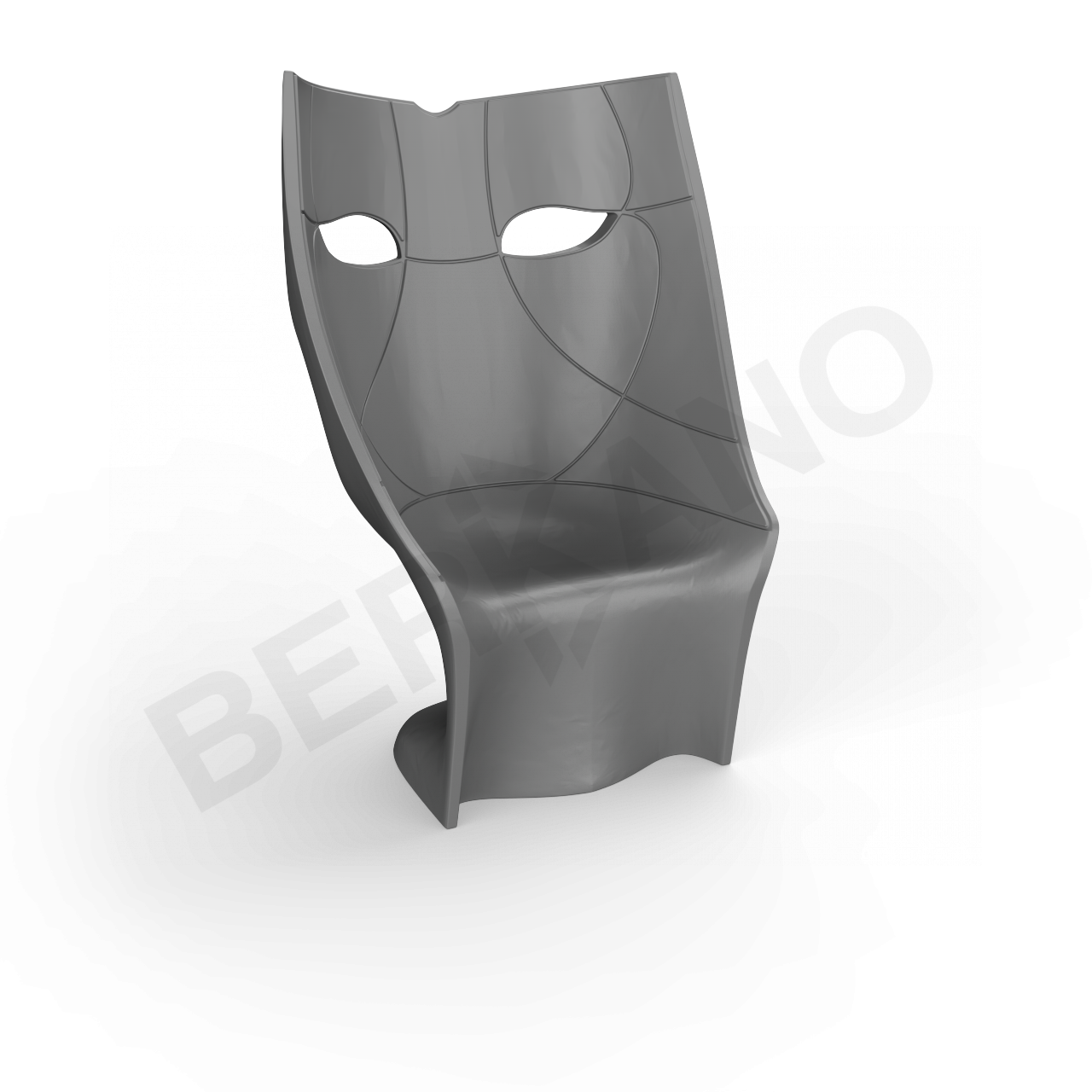 Кресло SOMF F Coal Black - фото 2