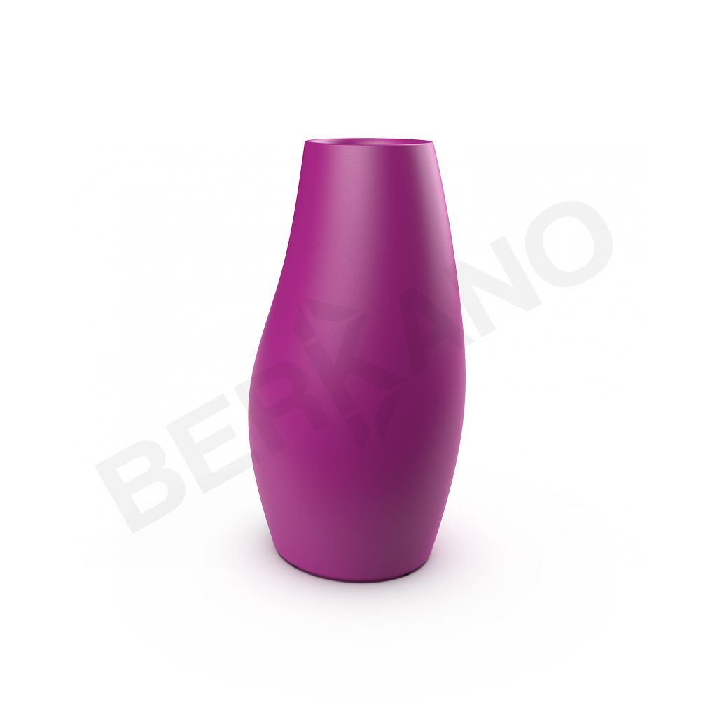 Кашпо Bend 115 фиолетового цвета - фото 1