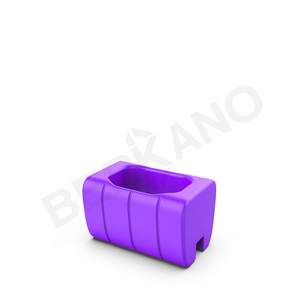 Кашпо-соединитель Y-seat longer DB сиреневого цвета - фото 1