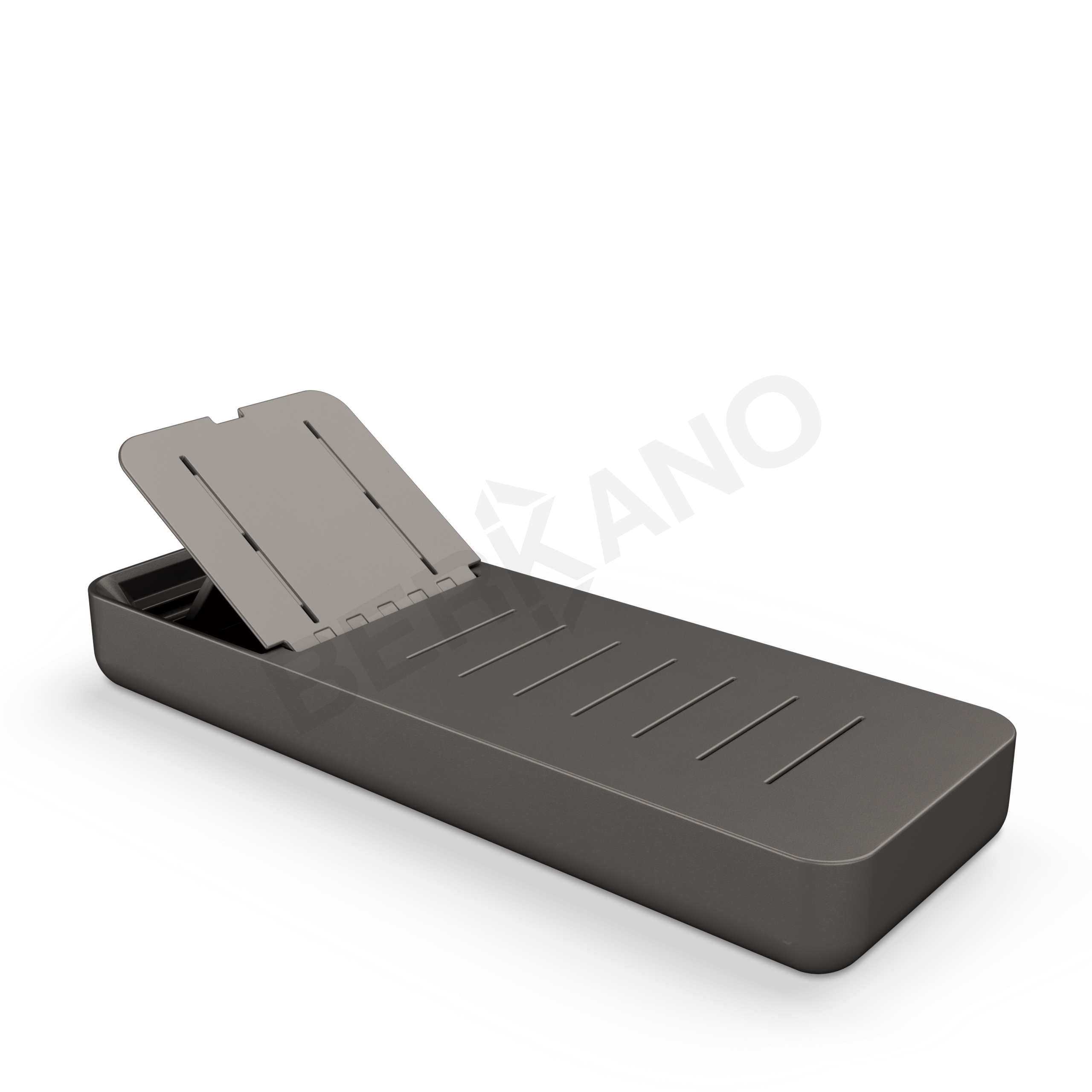 Шезлонг Grace кофейного цвета - фото 1