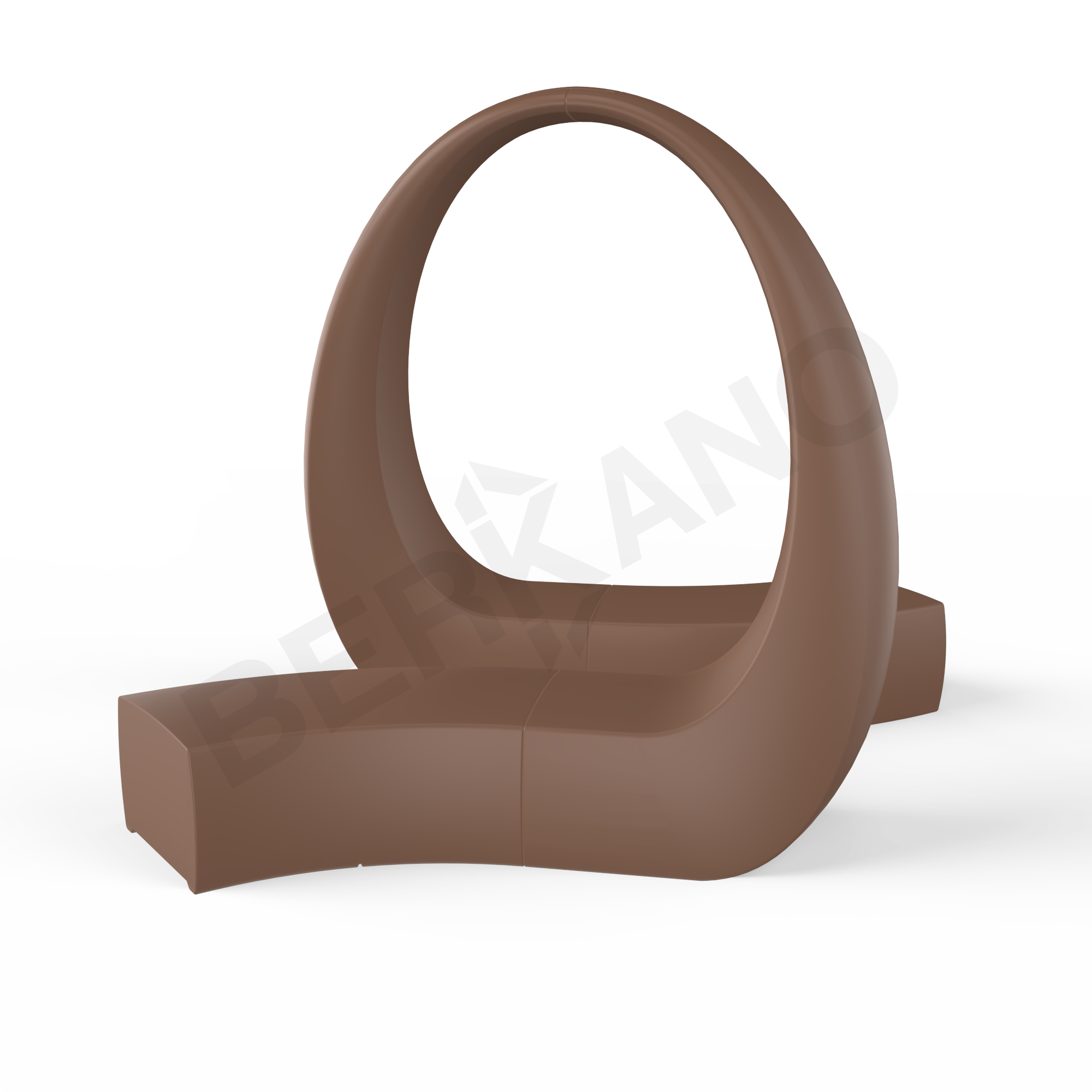 Соединитель скамьи Track Loop Brown - фото 2