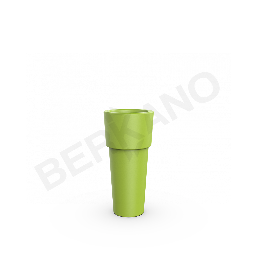 Кашпо Ray 60 DB зеленого цвета - фото 1