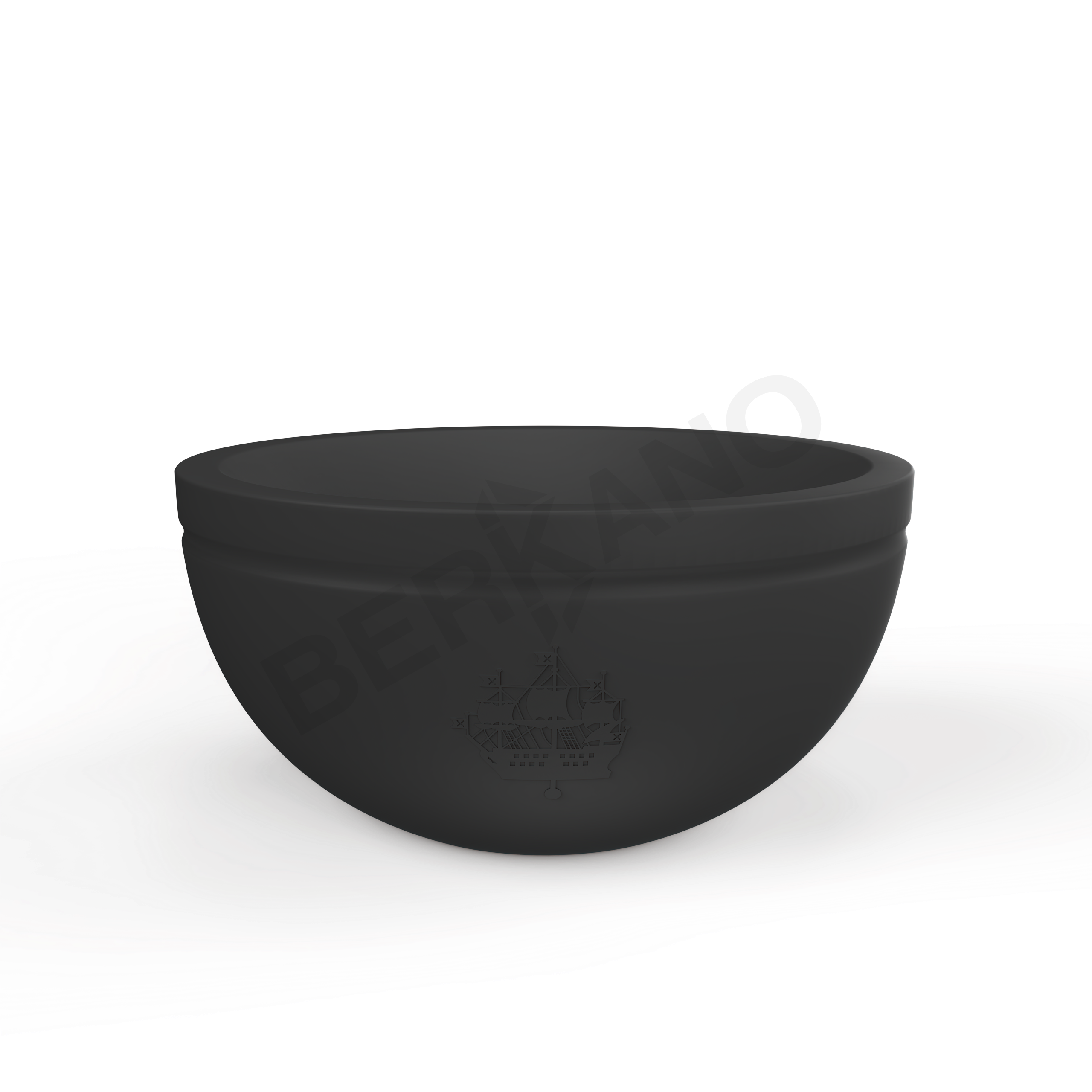 Кашпо Суворовская чаша DB черного цвета - фото 1