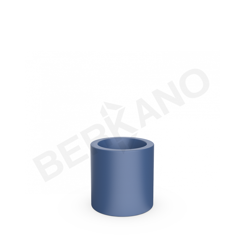 Кашпо Cilindro 40 DB синего цвета - фото 1