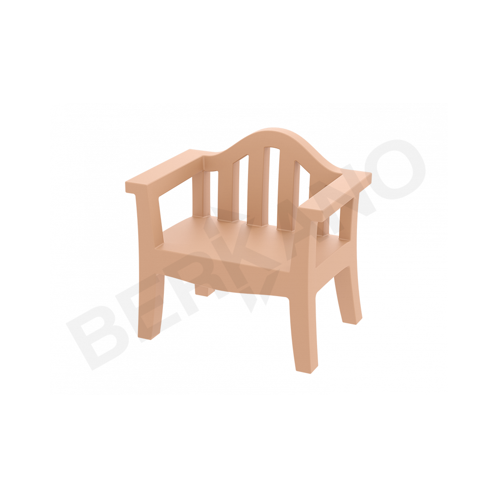 Кресло Province терракотового цвета - фото 1