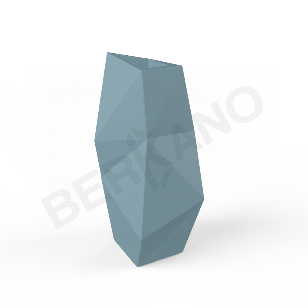 Кашпо Quaro L бирюзового цвета - фото 1