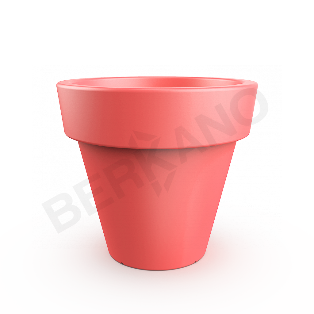 Кашпо classic 150 красного цвета - фото 1