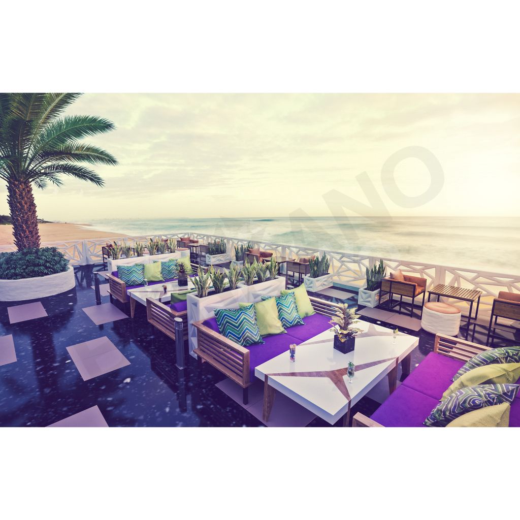 Кашпо Icelandic Vertical DB Black Granite - фото 3