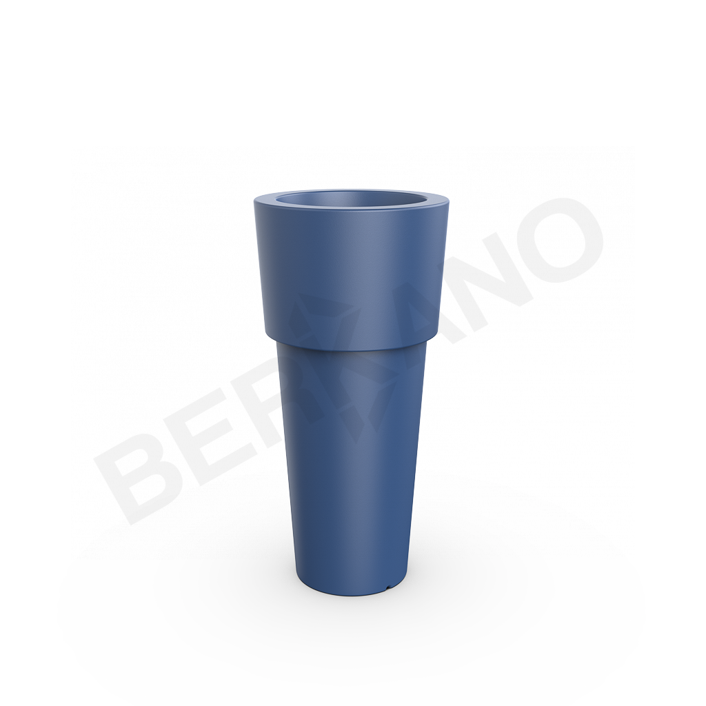 Кашпо Ray 100 DB синего цвета - фото 1