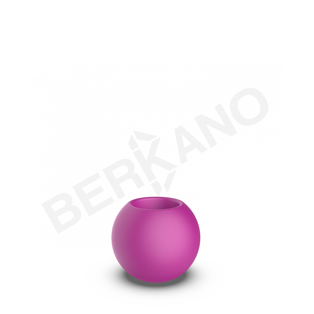 Кашпо Terra 30 DB фиолетового цвета - фото 1