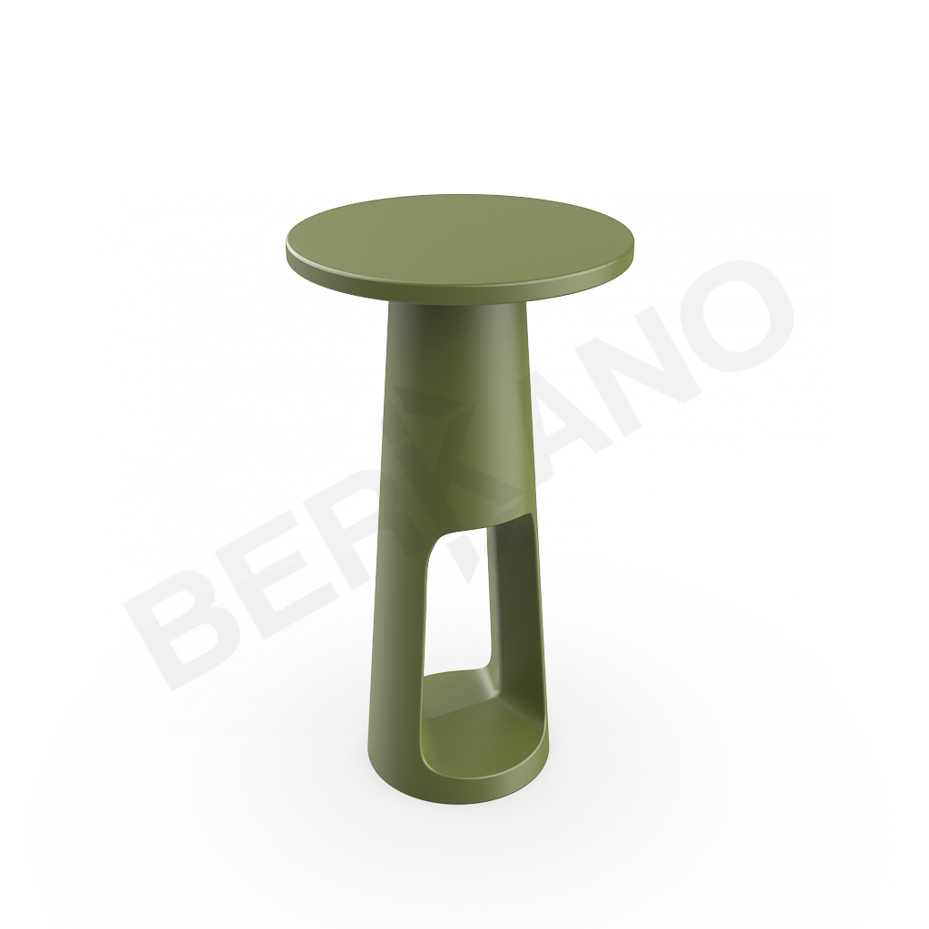 Стол антивандальный Cosmopolitan темно-зеленого цвета - фото 1