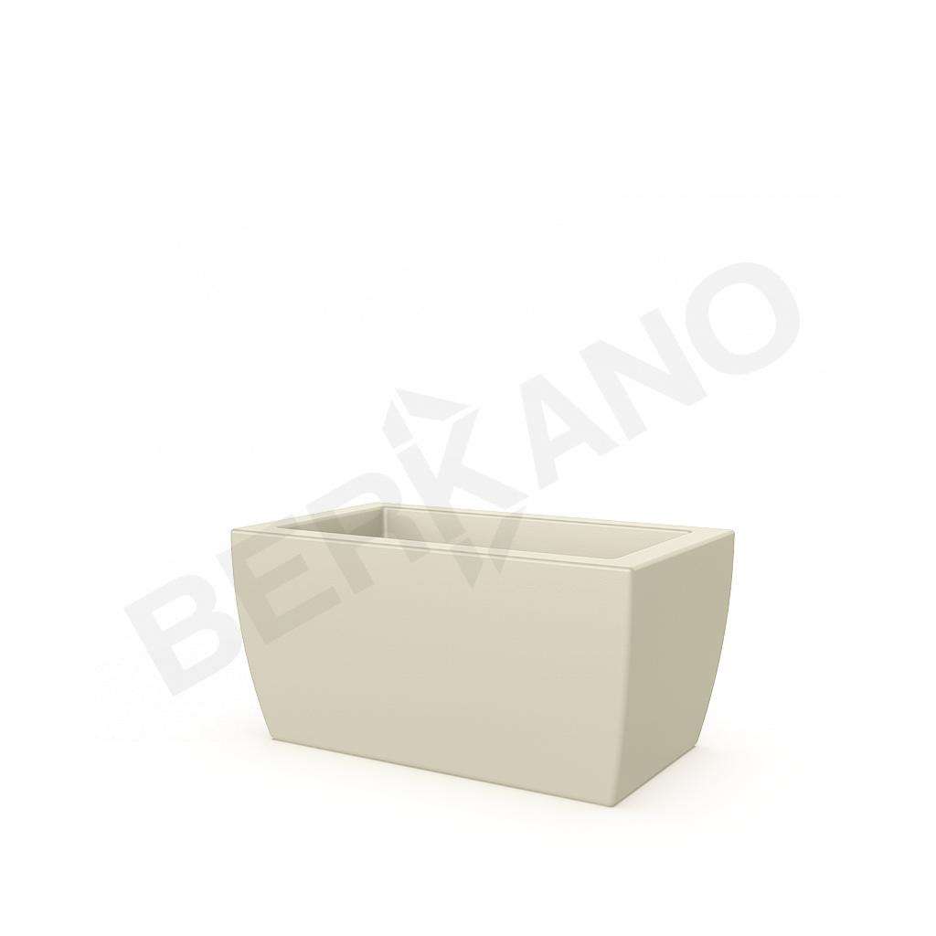 Кашпо Tenero 33 бежевого цвета - фото 1