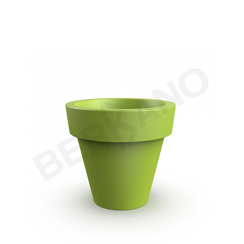 Кашпо classic 90 зеленого цвета - фото 1