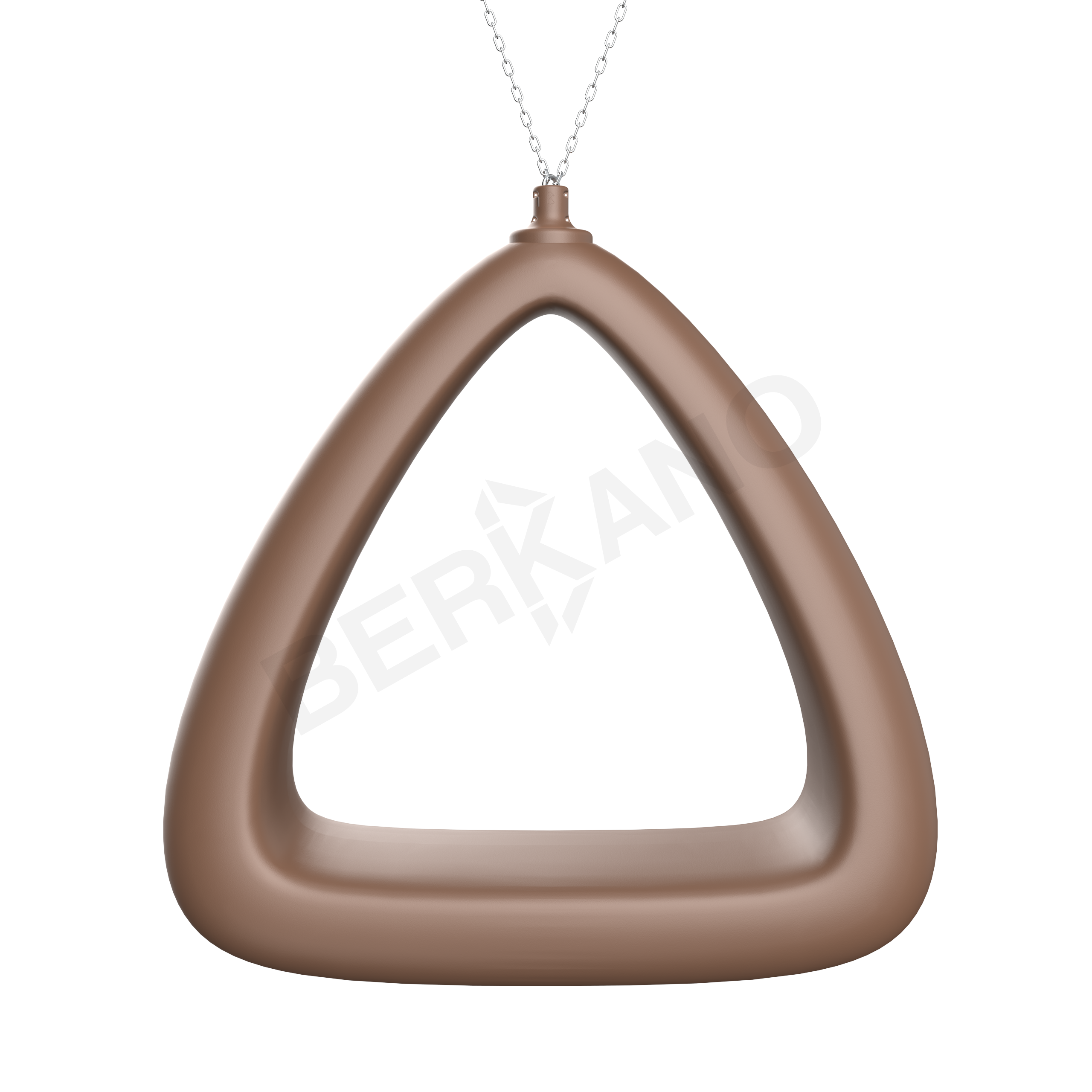 Арт-объект Moon Triangle коричневого цвета - фото 1