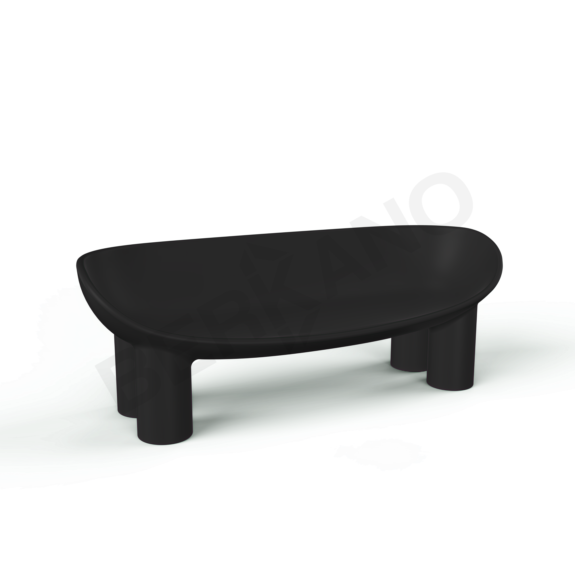 Диван SLON черного цвета - фото 1