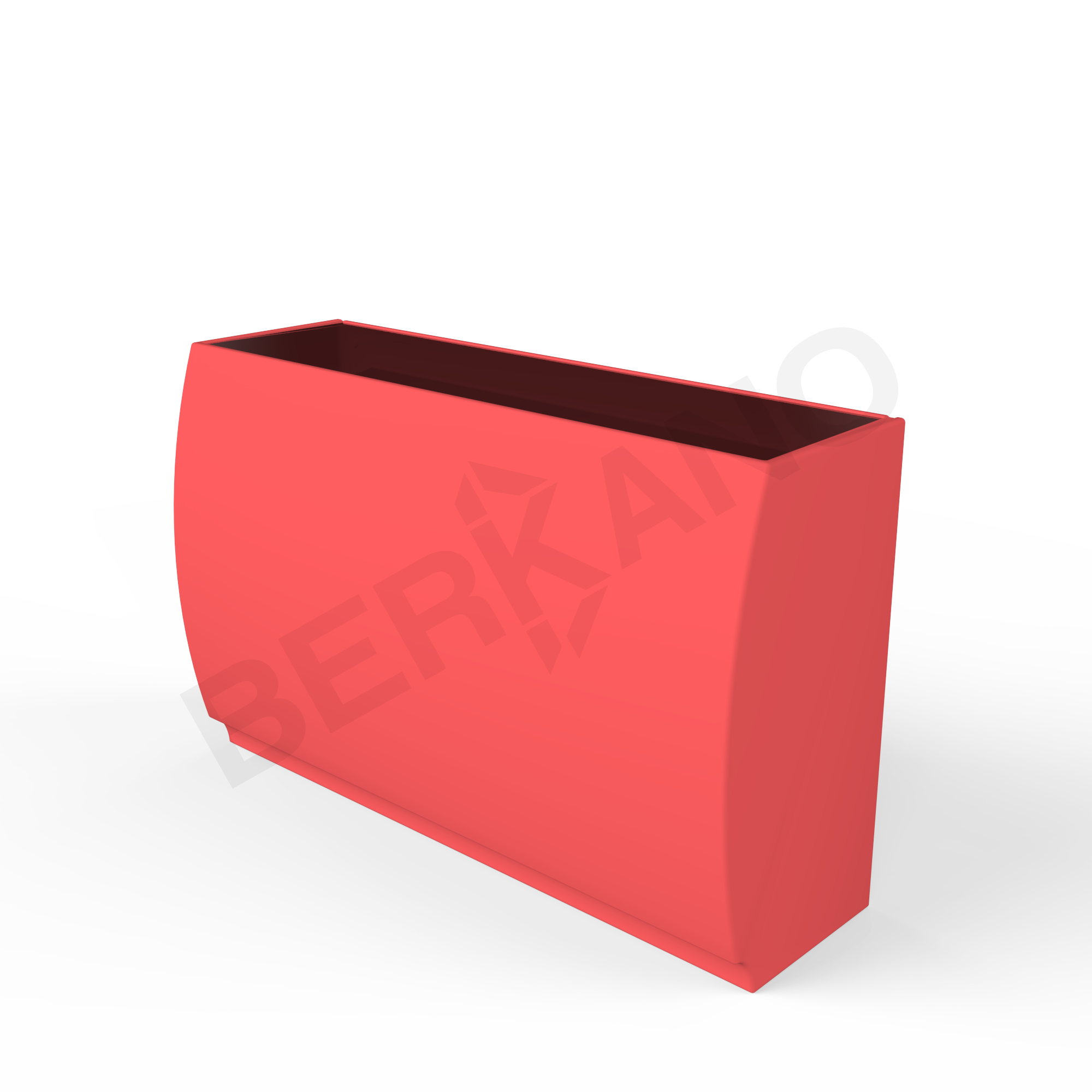 Барная стойка Grace Bar прямая красного цвета - фото 1