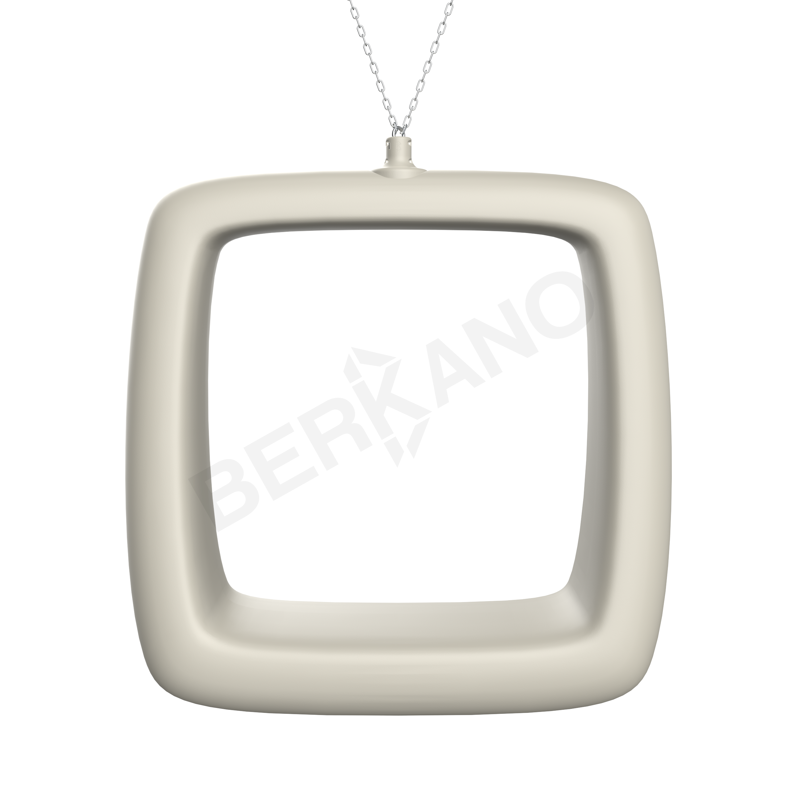 Арт-объект Moon Square бежевого цвета - фото 1