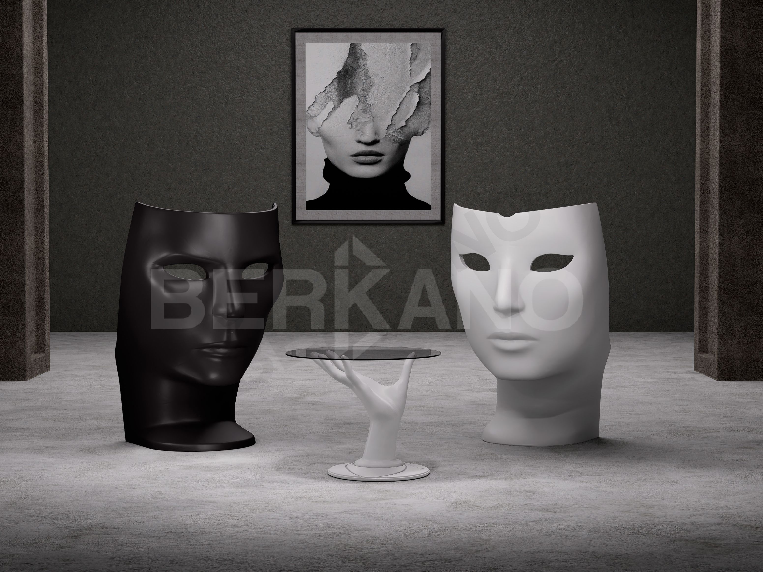 Стол SOMF Concrete Gray - фото 2