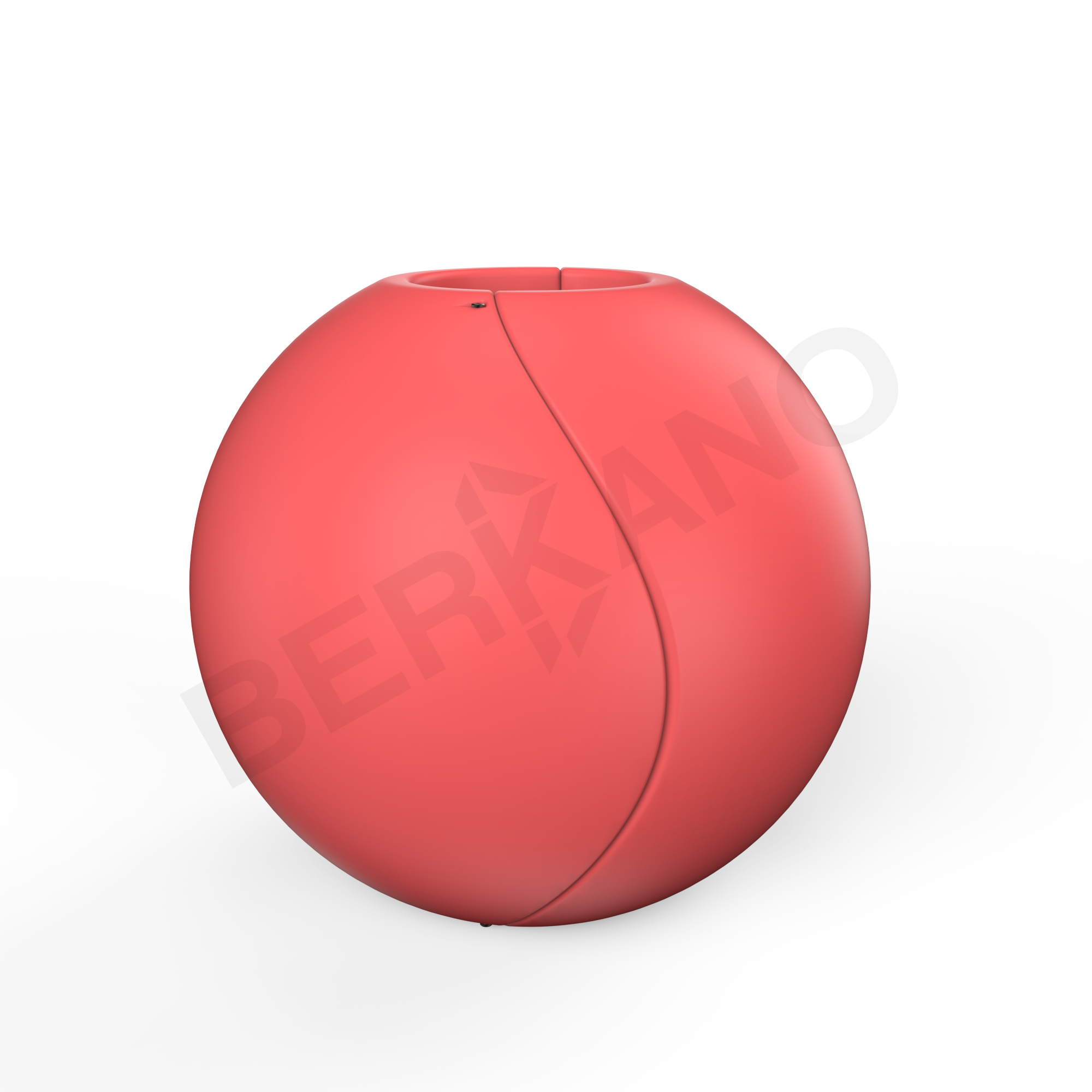 Шар Woodland красного цвета - фото 1