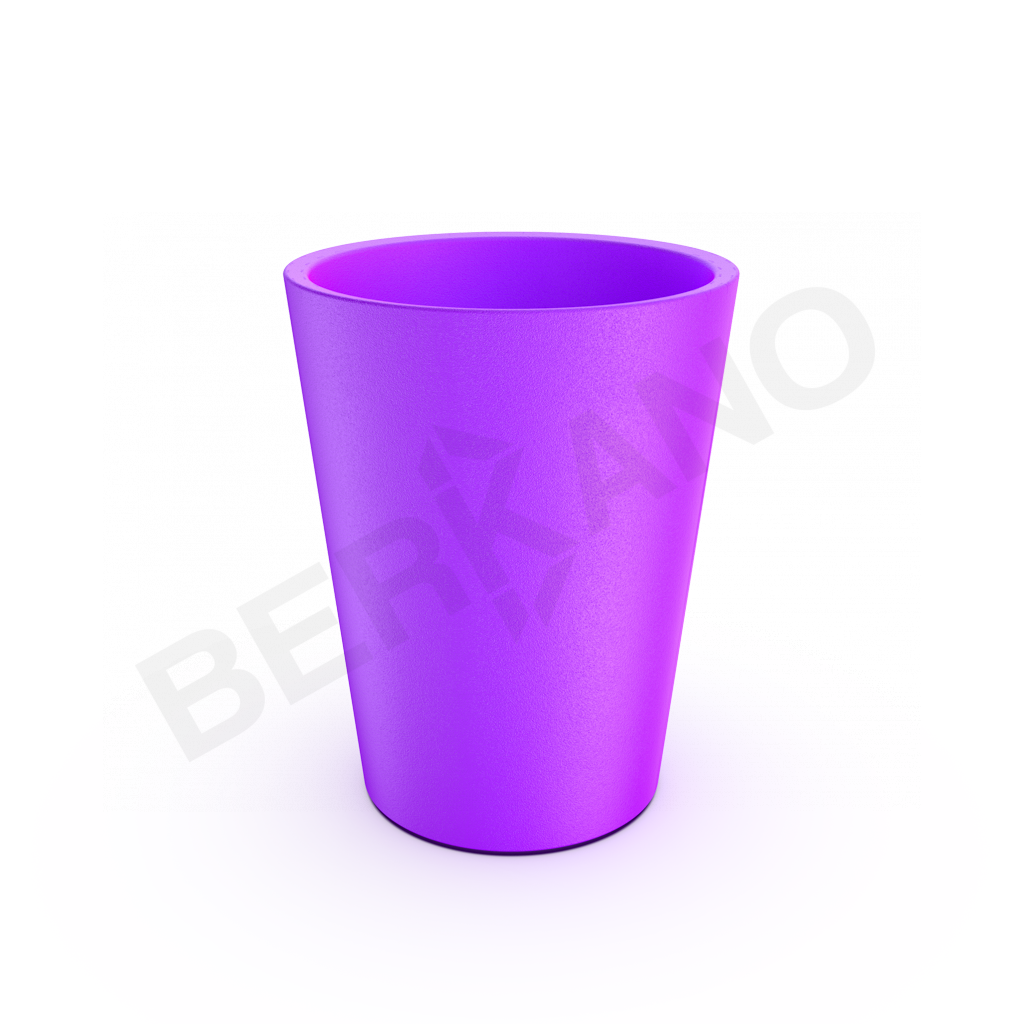 Кашпо Bloom 50 сиреневого цвета - фото 1