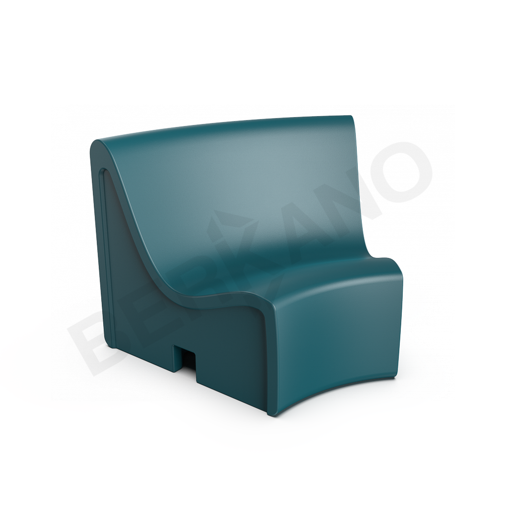 Диван Smoov Arc M Blue Pine - фото 1