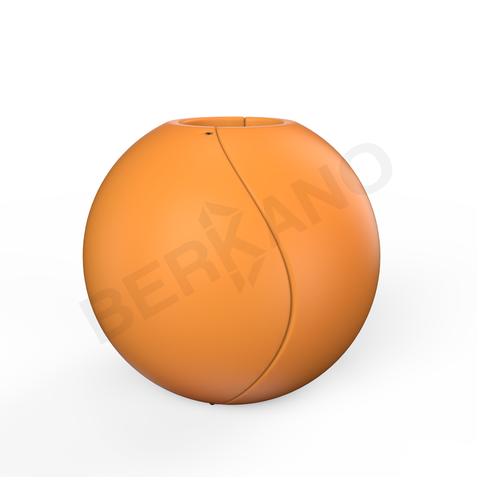 Шар Woodland оранжевого цвета - фото 1