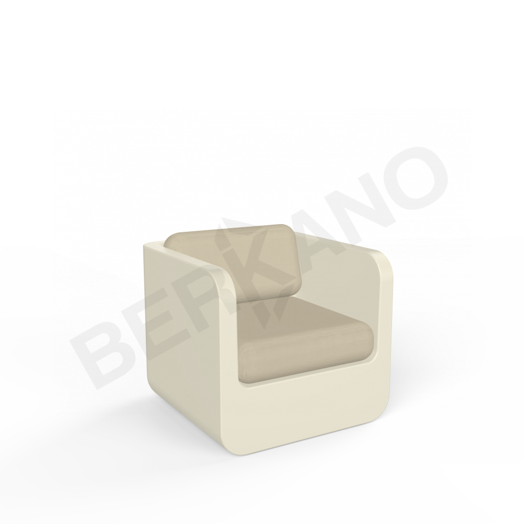 Кресло Grace с подушками бежевого цвета / аксессуар бежевого цвета - фото 1