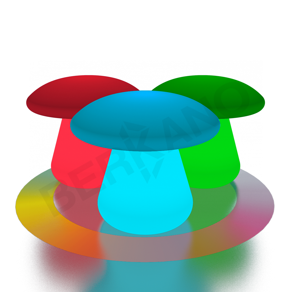 Светильник Fungo 80 белого цвета RGB - фото 2