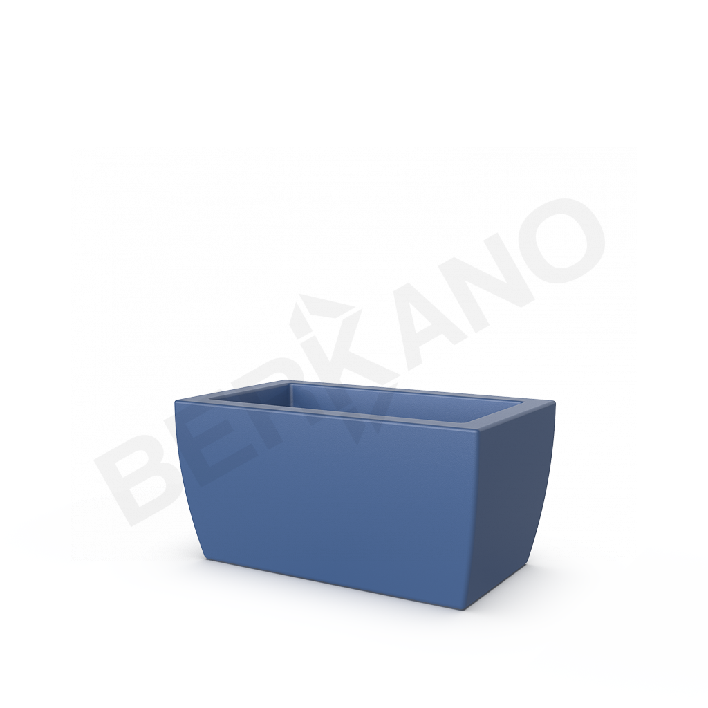 Кашпо Tenero 33 синего цвета - фото 1