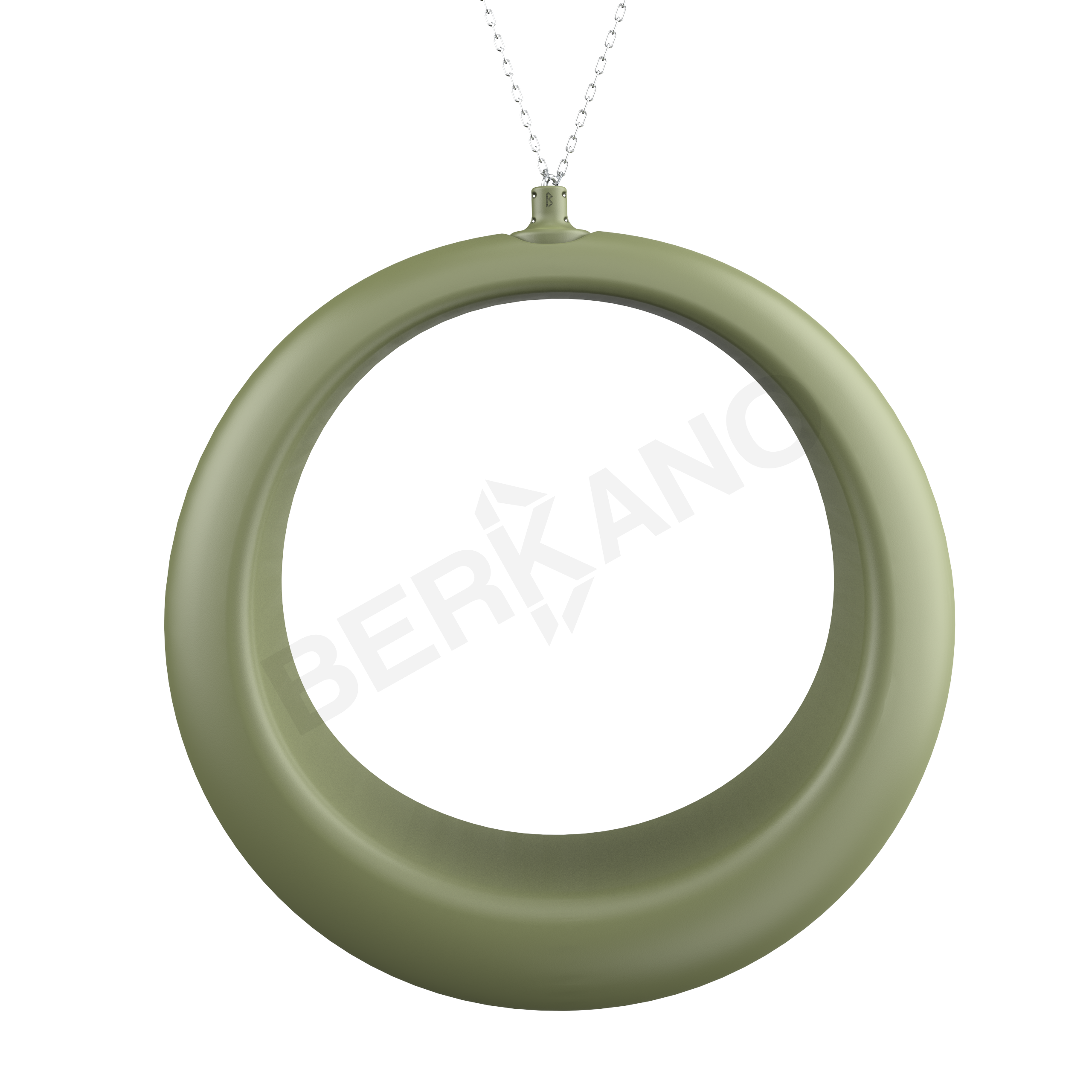 Арт-объект Moon темно-зеленого цвета - фото 1