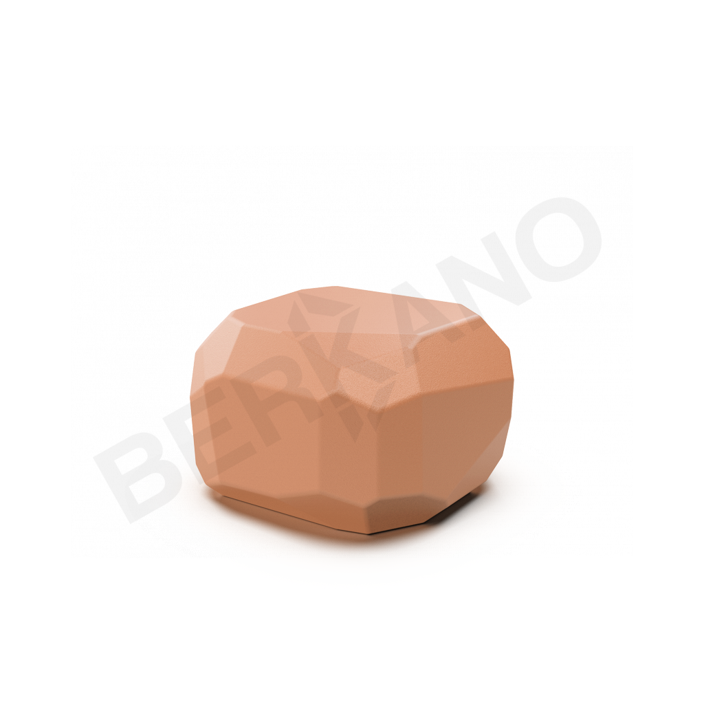 Светильник Polysquare 55 терракотового цвета - фото 1