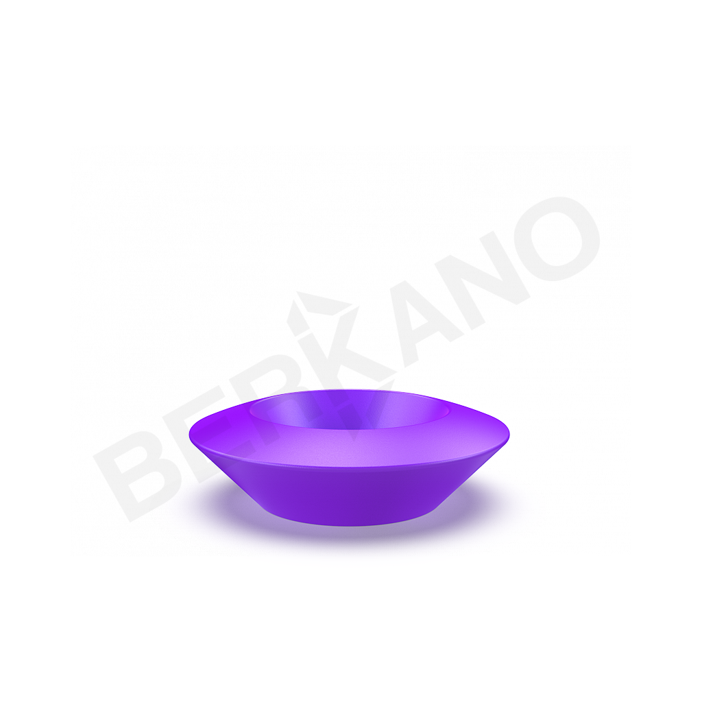 Кашпо Scodella 60 DB сиреневого цвета - фото 1