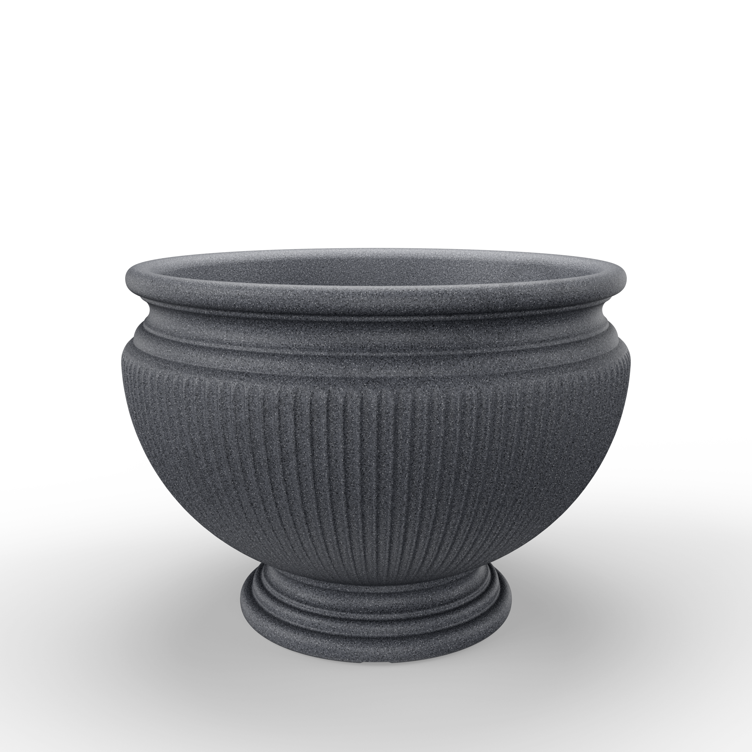 Кашпо Attica 30 цвета черный гранит - фото 1