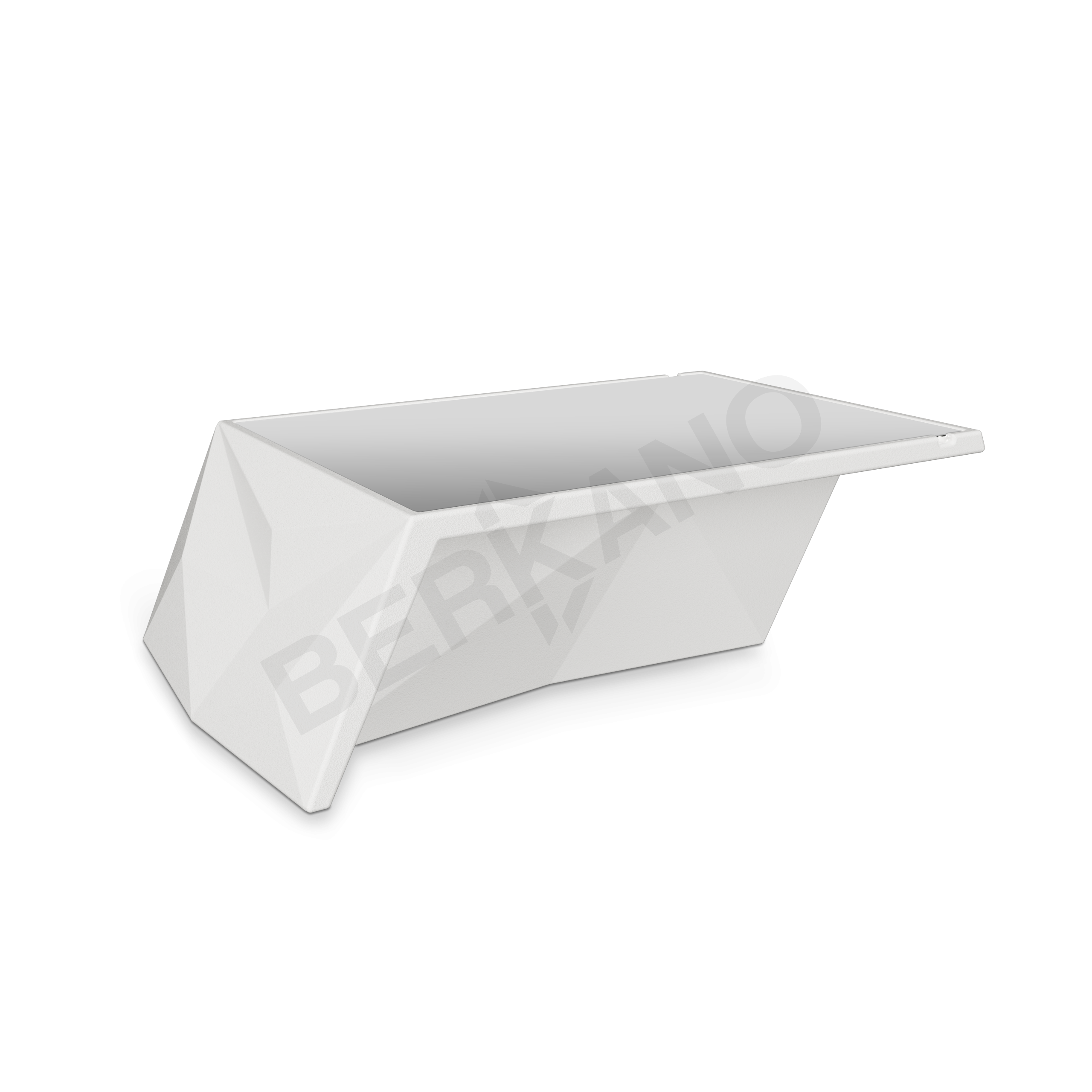 Стол Quaro со стеклом белого цвета