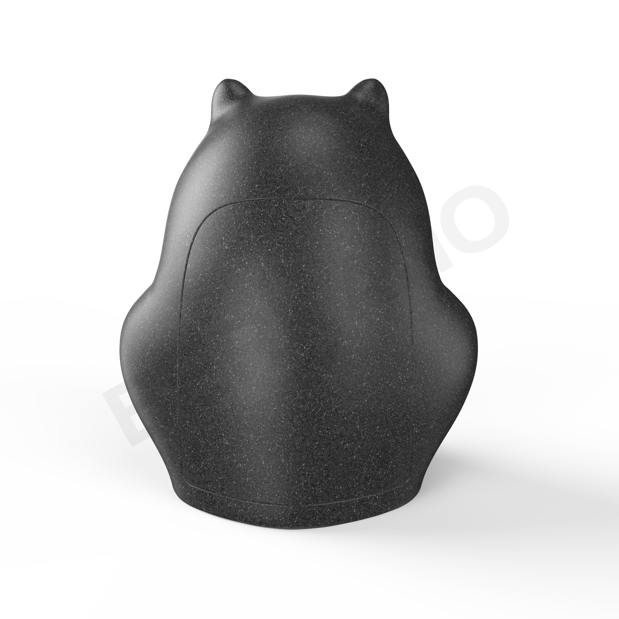 Урна детская BERKANO Frog цвета черный гранит - фото 2