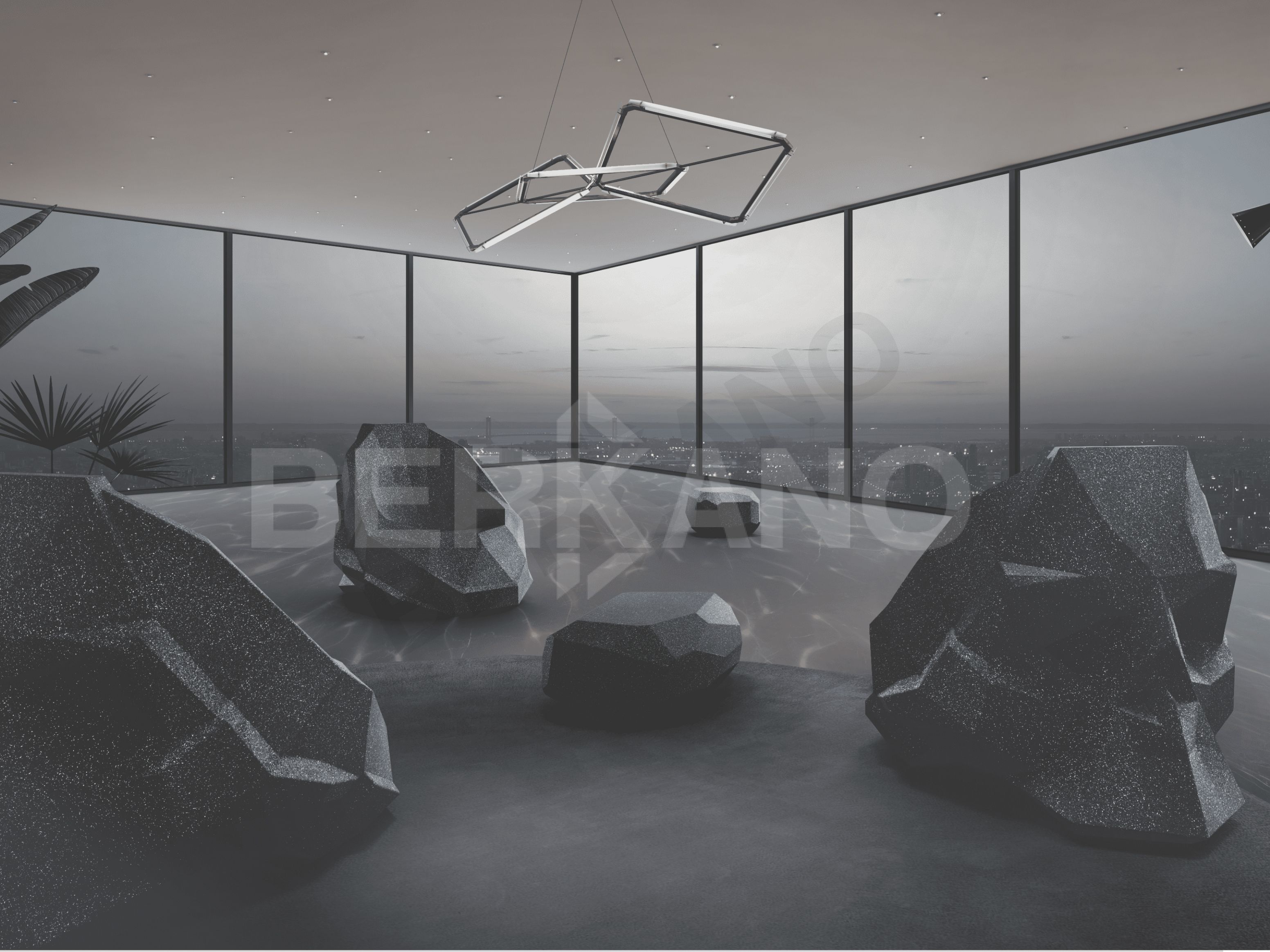 Стол Skull 55 Wave Blue - фото 3