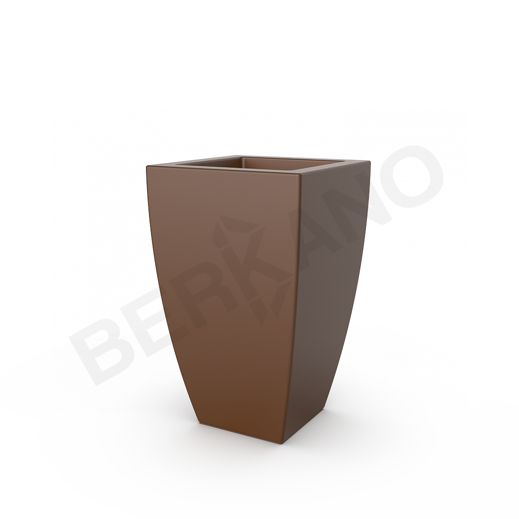 Кашпо Tenero 65 DB коричневого цвета - фото 1