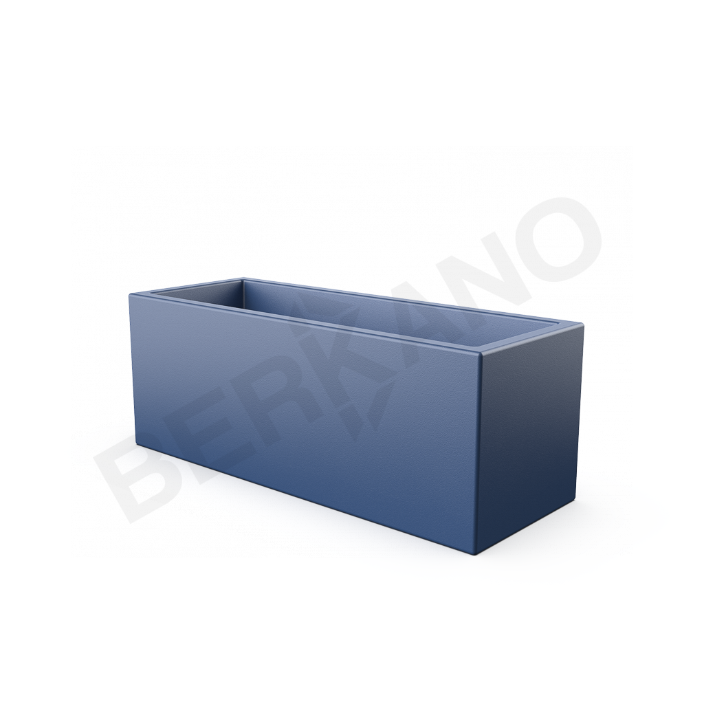 Кашпо Cubric 30*80 DB синего цвета - фото 1