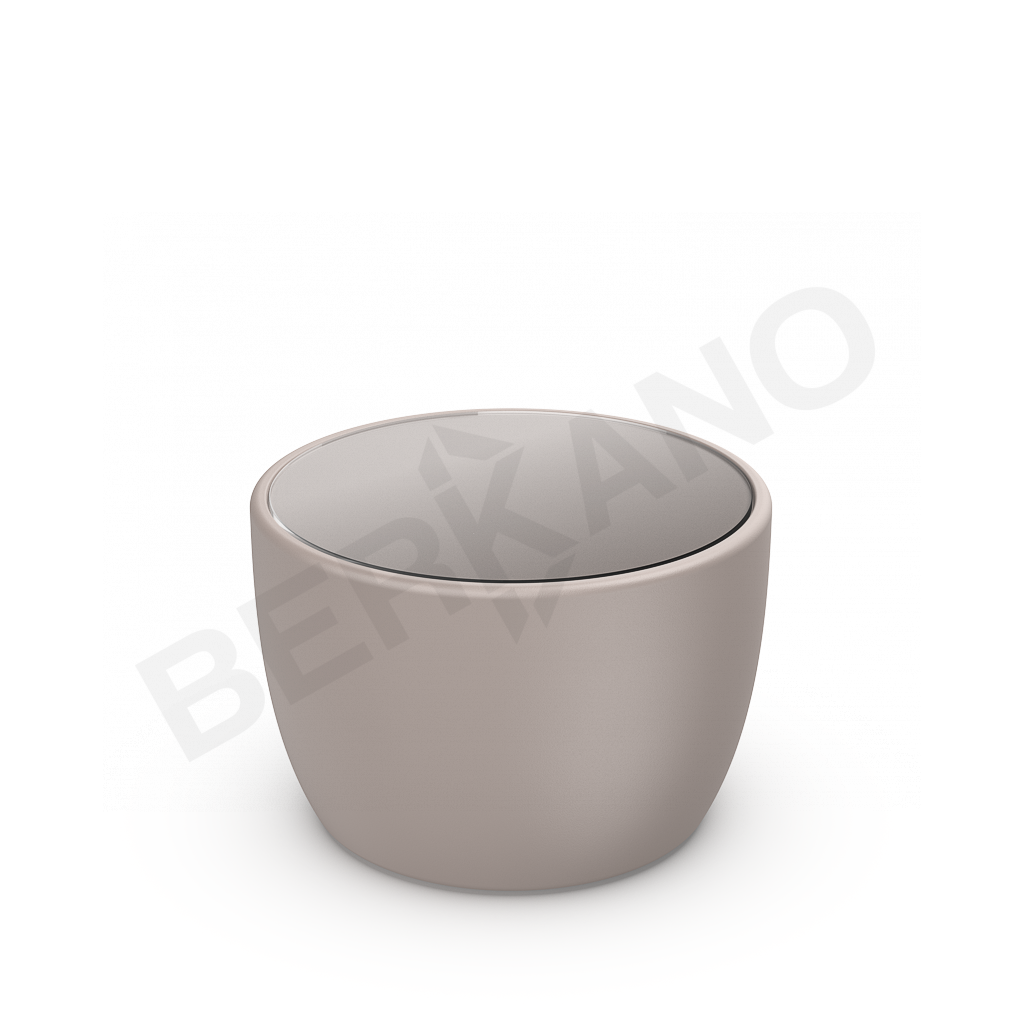 Стол Riviera с стеклом Cappuccino - фото 1