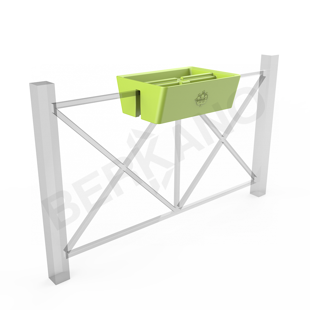 Кашпо Pabellon 24 зеленого цвета - фото 1